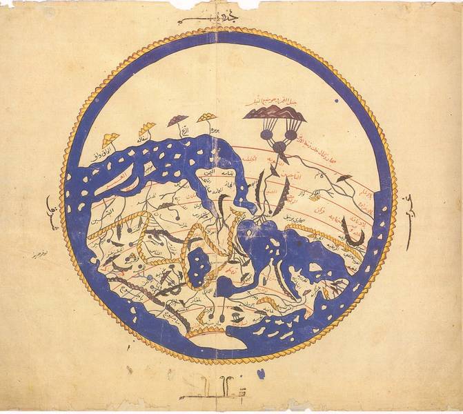 Al Idrisi's World Map: 